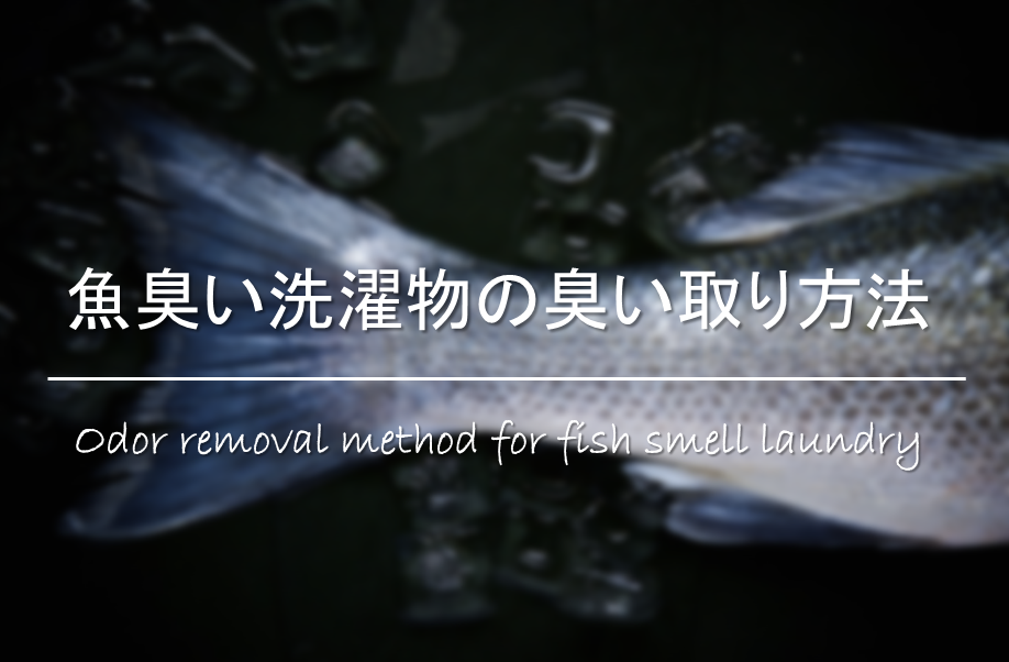 【洗濯物が生臭い！】魚のような臭いの原因は!?効果的な臭い取り方法＆防止対策を紹介！